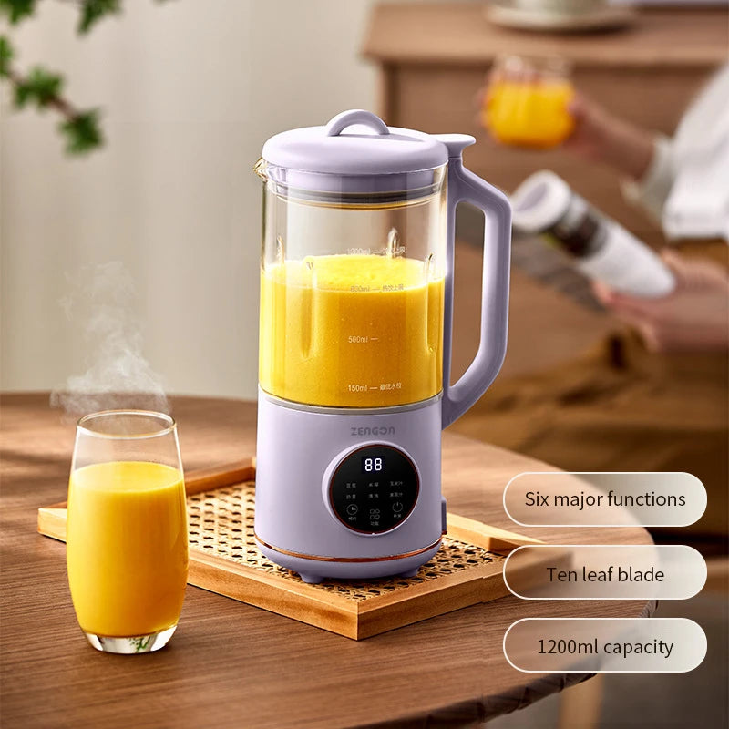 Zengon 800ML Smart Soy Milk & Blender Maker